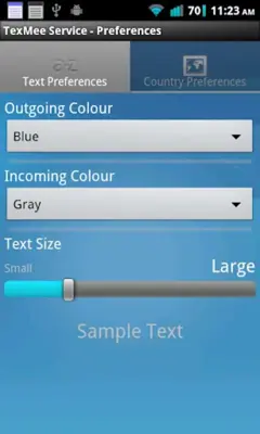 TexMee android App screenshot 1