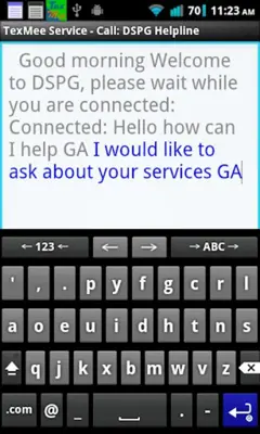 TexMee android App screenshot 3